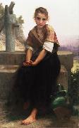 Adolphe William Bouguereau The Broken Pitcher (mk26) painting
